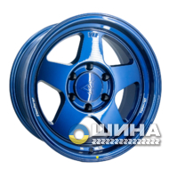 VLF VLF-S02 8.5x17 6x139.7 ET-10 DIA106.3 Blue