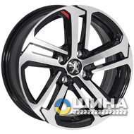 Zorat Wheels ZW-BK5447 6.5x16 4x108 ET20 DIA65.1 BP
