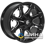 JH 10686 8.5x17 6x135 ET0 DIA108.1 Black