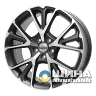 Replica Volvo RX672 7.5x18 5x108 ET52 DIA67.1 GMF