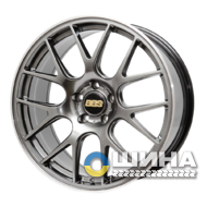 Replica BBS DX06 8.5x19 5x114.3 ET35 DIA73.1 HPBL