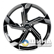 Replica Audi A-633 9.5x22 5x112/22 ET26 DIA66.6 GBMF