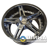 Lexani T-5 7.5x17 5x114.3 ET40 DIA73.1 Chrom