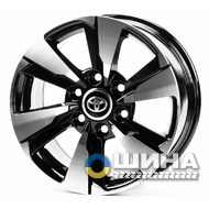 Replica TY3124 7.5x17 6x139.7 ET25 DIA106.1 BMF