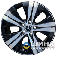 Mercedes OEM A2044017100 7x17 5x112 ET44.5 DIA66.6 Black