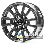 Replica TY3278 7.5x17 6x139.7 ET25 DIA106.1 Gray