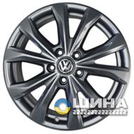 Volkswagen OEM 2K7601025A 6.5x17 5x112 ET49 DIA57.1 Gray