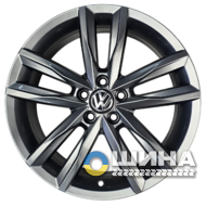 Volkswagen OEM 2G0601025B 7x17 5x100 ET51 DIA57.1 Gray
