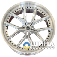WS FORGED WS-142C 10.5x23 5x112 ET5 DIA66.5 BRS/MTSIL