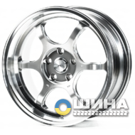Flow Forming FF6007 8.5x18 5x100 ET35 DIA73.1 HPBL