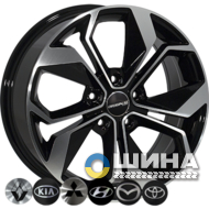 Zorat Wheels BK5168 6.5x15 5x108 ET44 DIA60.1 BP