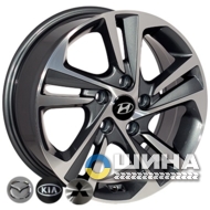 Zorat Wheels BK5210 6.5x16 5x114.3 ET50 DIA67.1 GP