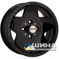 Disla Futura 5.5x13 4x98 ET5 DIA58.6 Black