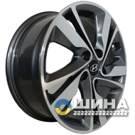 Replica Hyundai HY141 7x17 5x114.3 ET52 DIA67.1 GMF