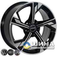 Zorat Wheels BK5419 8x18 5x112 ET35 DIA66.6 BP