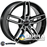 Zorat Wheels BK5434 8x19 5x112 ET43 DIA66.6 BP