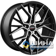 Disla Crystal 7x16 5x108 ET45 DIA67.1 Black