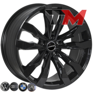 ZF FE185 8.5x19 5x112 ET28 DIA66.6 Black