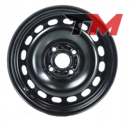 Audi OEM 8A0601025G 6x15 4x108 ET37 DIA57.1 Black