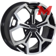 Zorat Wheels BK5409 6.5x16 5x114.3 ET50 DIA66.1 BP