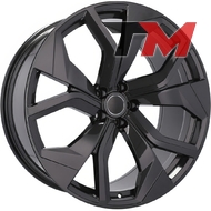 Racing line B1637 10x22 5x112 ET21 DIA66.6 BL