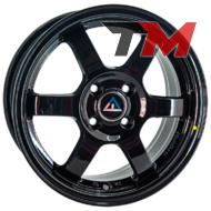 VLF VLF66 6.5x15 4x100 ET40 DIA73.1 Black