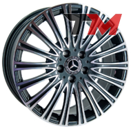 Replica Mercedes XF009 8x18 5x112 ET43 DIA66.45 MG