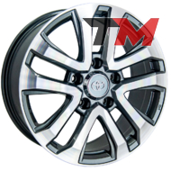 Replica Toyota 5118 8.5x20 5x150 ET45 DIA110 BG