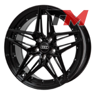 Replica Audi XF07 8x18 5x112 ET35 DIA66.6 Black