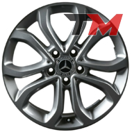 Mercedes OEM A2054010200 7x17 5x112 ET48.5 DIA66.6 GR