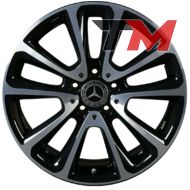 Mercedes OEM A2134011600 8x18 5x112 ET43 DIA66.6 BKF