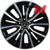 Mercedes OEM A2574010700 8x18 5x112 ET33 DIA66.6 BKF