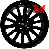 Replica 702F 9.5x22 5x120 ET45 DIA72.6 Black