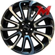 Replica 702F 9.5x22 5x120 ET45 DIA72.6 SMF