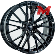 Replica Audi F9808 8.5x19 5x112 ET35 DIA66.45 Black