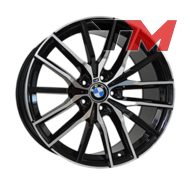 Replica BMW B5032 10x20 5x120 ET40 DIA74.1 BKF