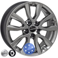 Zorat Wheels BK5504 7x17 5x114.3 ET40 DIA66.1 HB