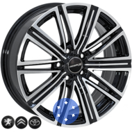 ZF FR769 7x17 5x108 ET45 DIA65.1 BMF