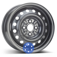 ALST (KFZ) 7010 Toyota 5.5x14 4x100 ET45 DIA54.1 Black
