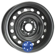 ALST (KFZ) 7780 Fiat 7x16 5x108 ET42 DIA65.1 Black