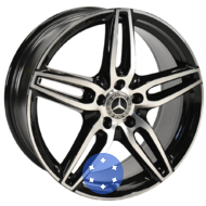 Mercedes OEM A2134012000 E Class 8x19 5x112 ET43 DIA66.6 BKF