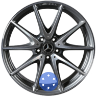 Mercedes OEM A2134012700 E Class AMG 10x19 5x112 ET55 DIA66.6 GMF