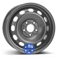 ALST (KFZ) 8795 Ford 6x15 5x108 ET52.5 DIA63.3 Black