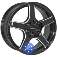ZF TL5655 8x18 5x100 ET38 DIA73.1 Black