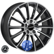 Zorat Wheels BK836B 7.5x18 5x112 ET44 DIA66.6 BP