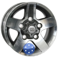 WSP Italy LAND ROVER (W2354) MALI 8x16 5x165 ET25 DIA114 AP