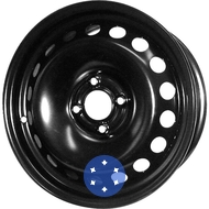 Magnetto Wheels R1-1469 6.5x15 4x100 ET45 DIA60.1 Black