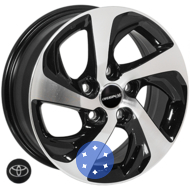 ZF TL5570NW 6x15 5x114.3 ET36 DIA60.1 BMF