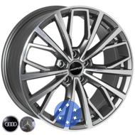 ZF FE186 7x17 5x112 ET42 DIA66.6 GMF
