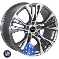 Zorat Wheels BK5734 10x20 5x120 ET40 DIA74.1 MG